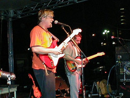 Scott Tyring and Mike Mattei at a Rock Prophets concert